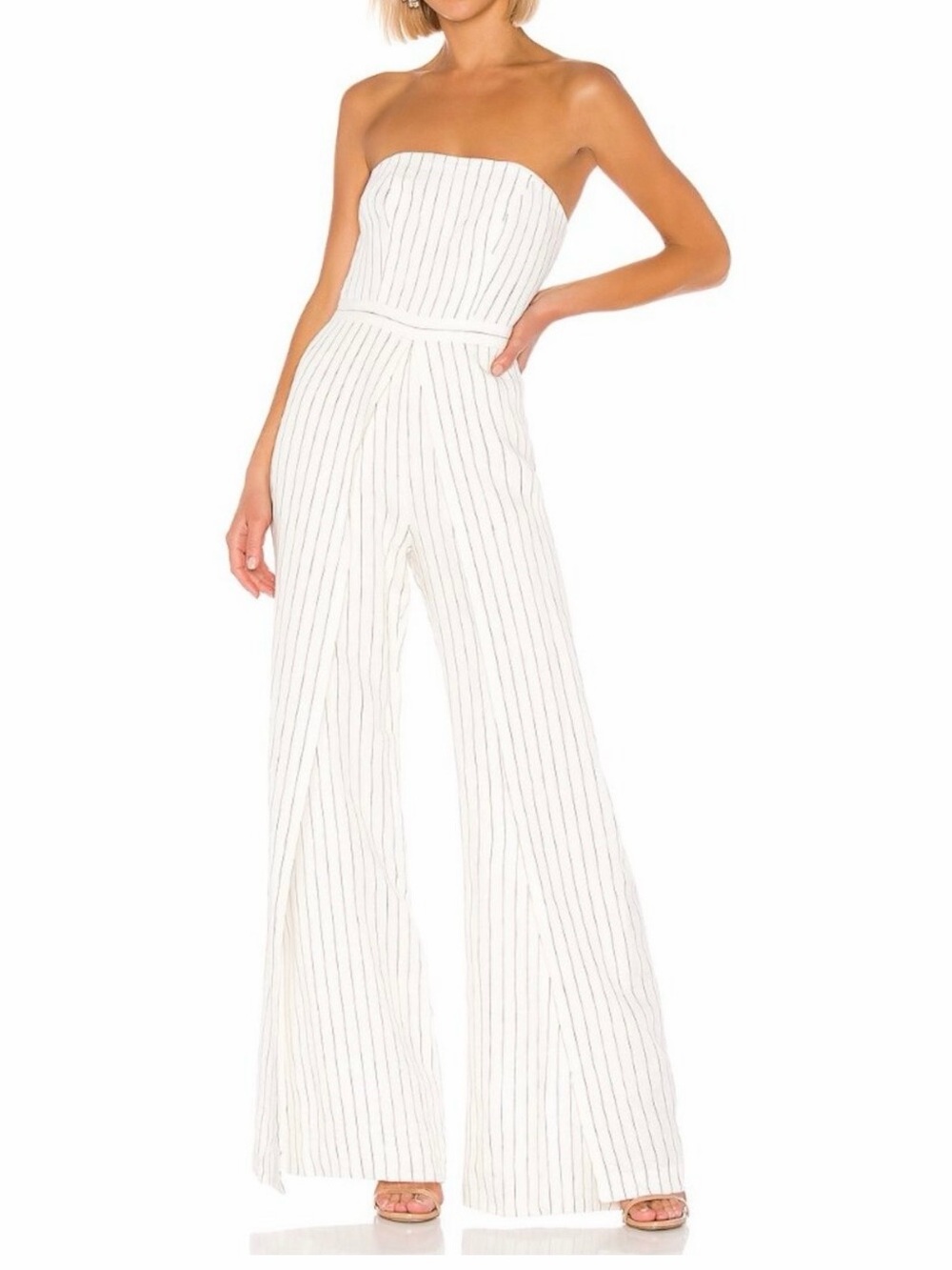 ALEXIS Charlize Pinstripe Jumpsuit